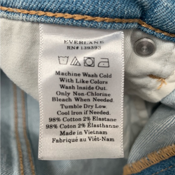 Everlane Kick Crop Jeans 32 - Picture 7 of 10